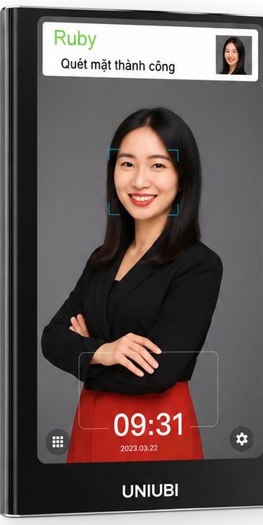 Thiết bị nhận diện khuôn mặt UNIUBI